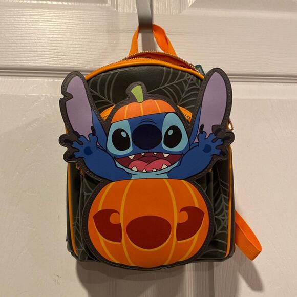 BNWT DISNEY BIOWORLD Stitch Pumpkin Backpack main image 4